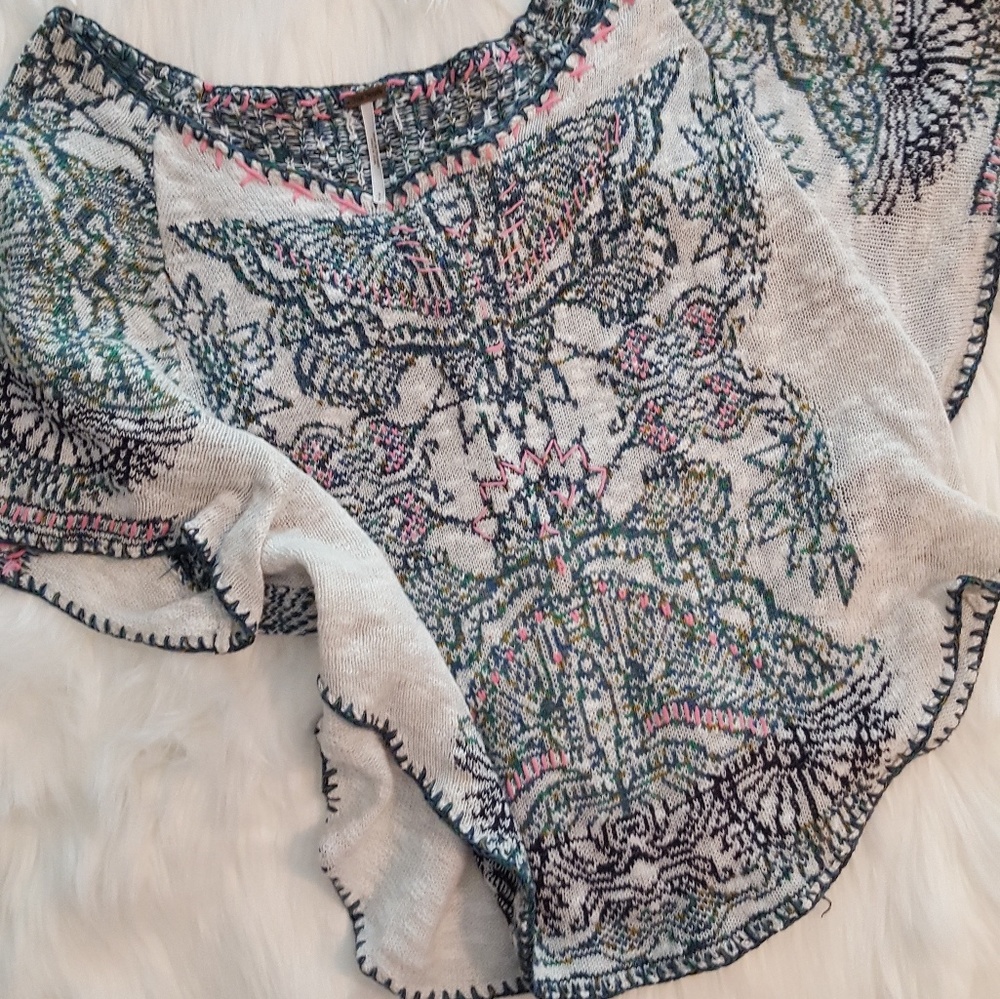 Free people poncho